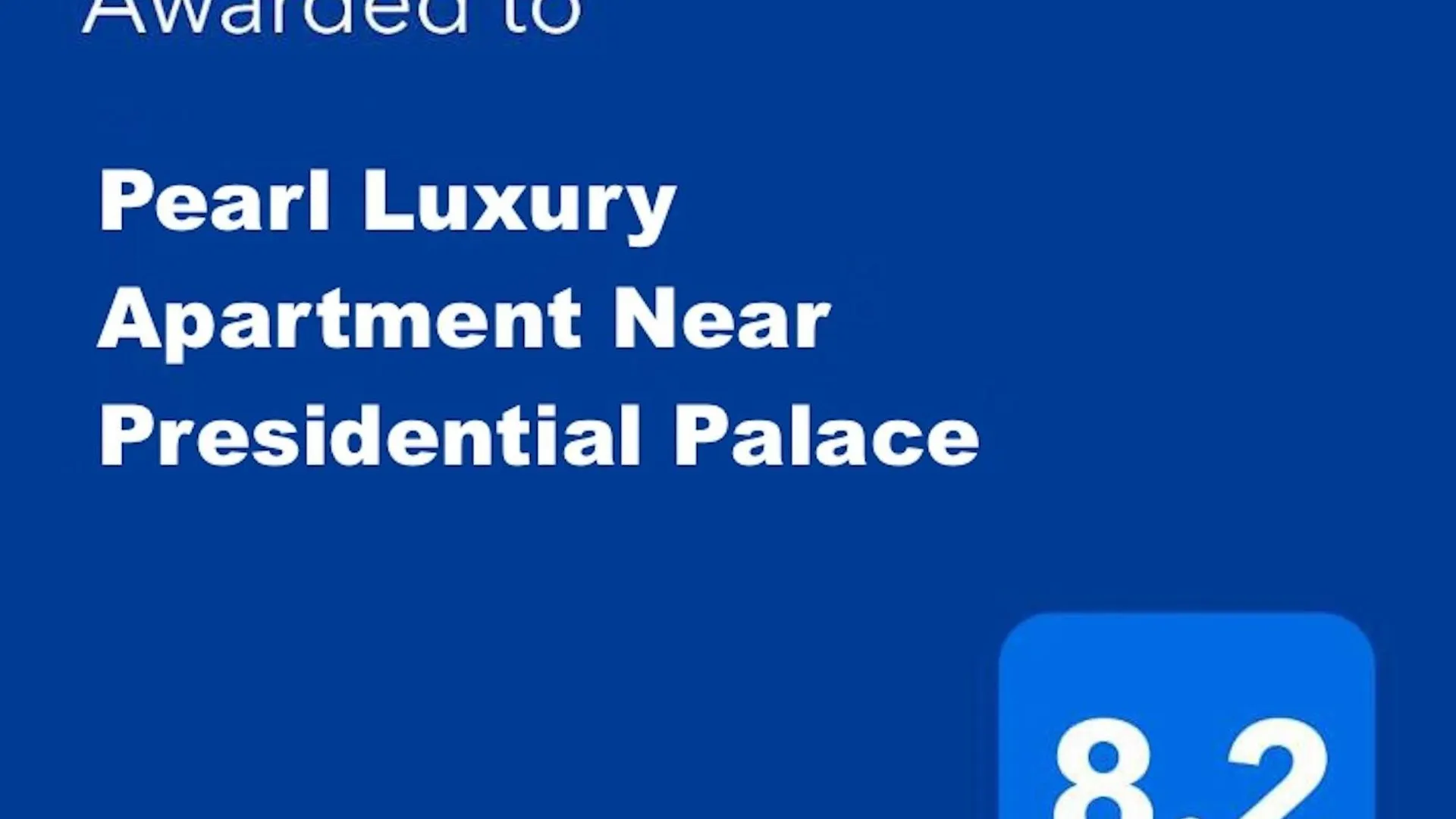 Pearl Luxury Apartment Near Presidential Palace contacts